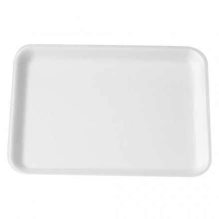 Foam Tray White - 16H - 250/Bundle - Sold By Bundle