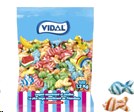 Vidal Candy Bulk Swirly Fish - 1.2kg 200ct (10) (40307) EACH