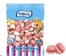 Vidal Candy Bulk Strawberry Sweet Cakes - 1.2kg 240ct (10) (40306)