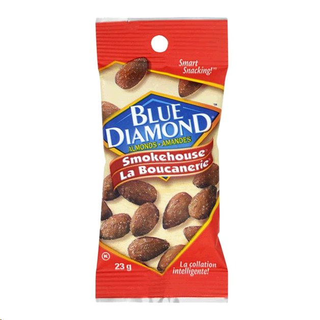 Blue Diamond Smokehouse Almonds - 23g - 18/box (12) (00029)
