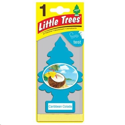 Little Tree Air Freshner Caribbean Colada - 1/PKG - (144)(10324)