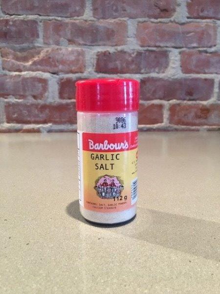 Barbour's Garlic Salt 112g (12) (54202)