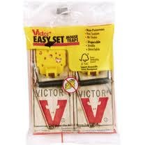 Victor Metal Mouse Trap Blister - 2/PACK (36) (00015) (84014)