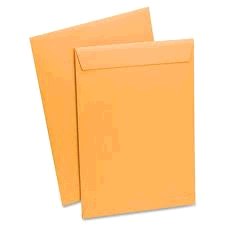 Envelopes - kraft - 9" x 12" - 5/Pkg (76140) (48) (N)