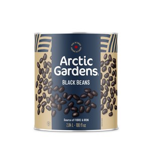 Arctic Gardens Turtle Black Beans - 2.84L (6) (27887)