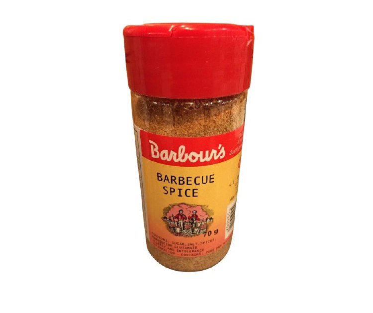 Barbour's BBQ Spice 70g  (12) (53602)