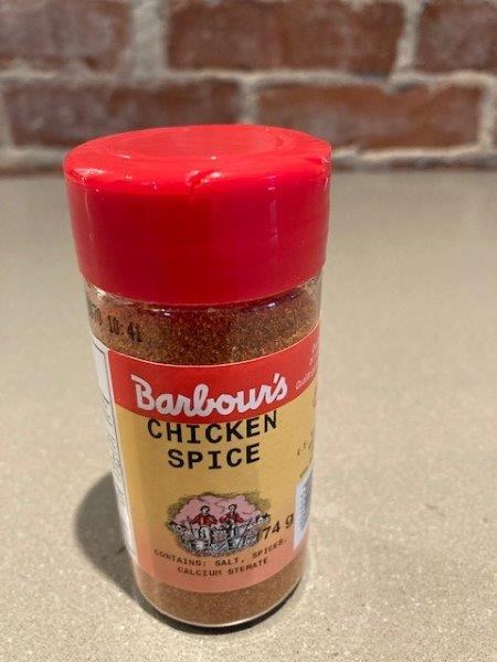 Barbour's Chicken Spice 74g (12) (53702)