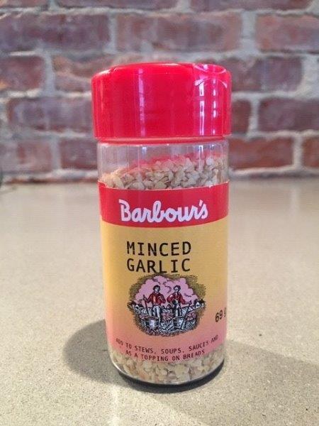 Barbour's Minced Garlic 69g (12) (54002)