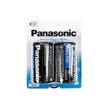 Panasonic Heavy Duty Battery D - 2/PACK (48) (50017)