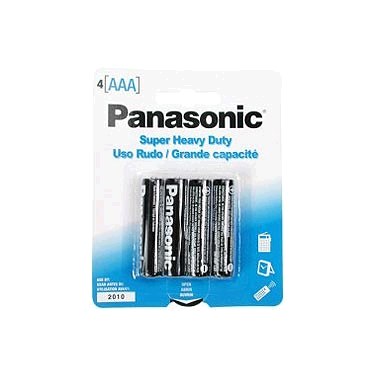 Panasonic Heavy Duty Battery AAA - 4/PACK (48) (50027)