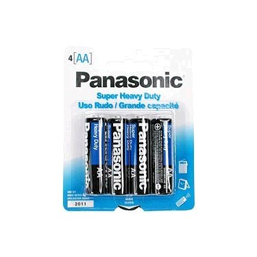 Panasonic Heavy Duty Battery AA - 4/PACK (48) (50023)