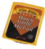 Old Style Honey Garlic Sauce Portion - 28g x 100/CS - (32741)