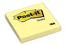 Post It Notes - 3" x 3" - 4/pkg (6) (56900)