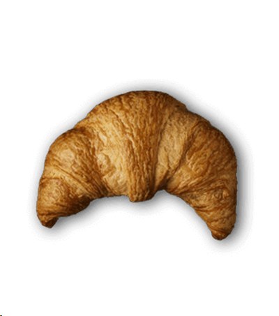 RTB Curved Butter Croissant Bridor Frozen - case of 60-(52442)