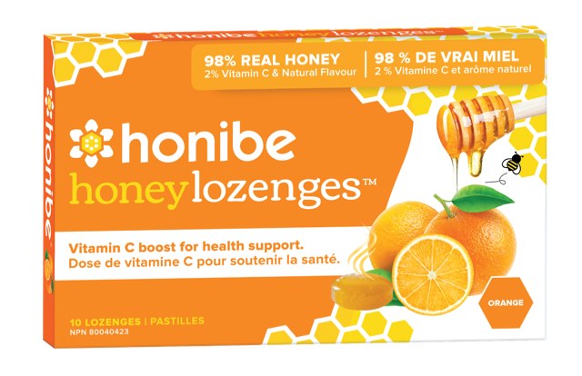 Honibe Orange Lozenges ORANGE - 12/BOX (10) (01653)