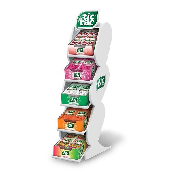 Ferrero Tic Tac Singles T60 World Cup Counter Display PPK - 60ct (02292)