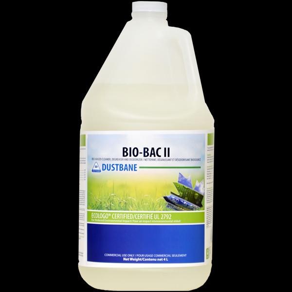 Dustbane Bio-Bac II, Clear, Floral Scent - 4L (4) (53762)