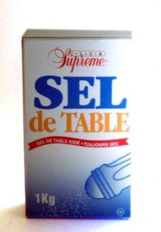 Sunbec Table Salt 1kg (12) (05002) (20003)