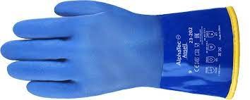 Bin #77 - McCordic Blue Lined Insulated PVC Glove - Size 9 (72) Sold By Pair(23-202)