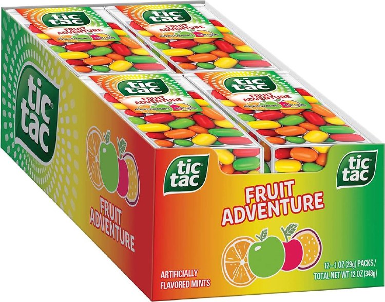 Tic Tac Fruit Adventure - 12/PACK (24)(02564)