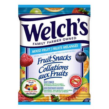 Welch Fruit Snacks Mixed Fruit - 60g (48) (03096) EACH