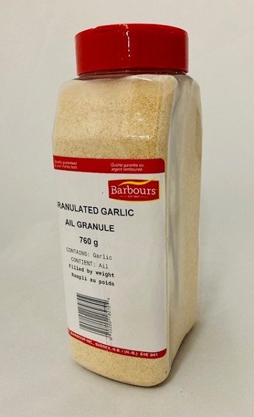 Barbour's Granulated Garlic Shaker 760g (6) (18270)