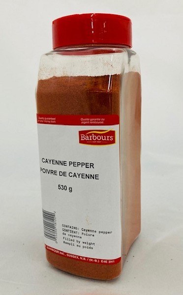 Barbour's Cayenne Pepper 530g (6) (18120)