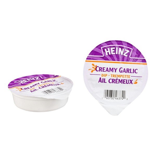 Kraft Heinz Creamy Garlic Dip - 100 x 44ml (11380)