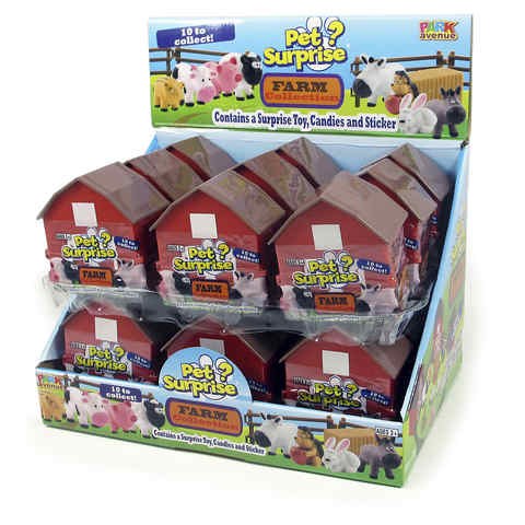 Pet Surprise Farm Collection - 18/box (8) Sold By Box(47170)