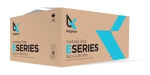 Polykar Clear Garbage Bags - 20" x 22" - REGULAR - 500/CASE  (93303/72022)(33034)