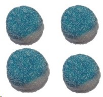 Vidal Candy - Bulk- Sour Blue Raspberry - 1.2kg (10) (40355) EACH