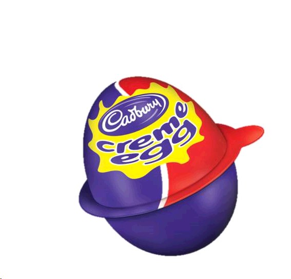 Cadbury Easter Creme Eggs Single - 34g 48/BOX (6) (01033)