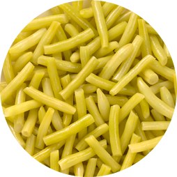 Alasko Frozen IQF Yellow Wax Bean Cut - 2KG (6) (50103)