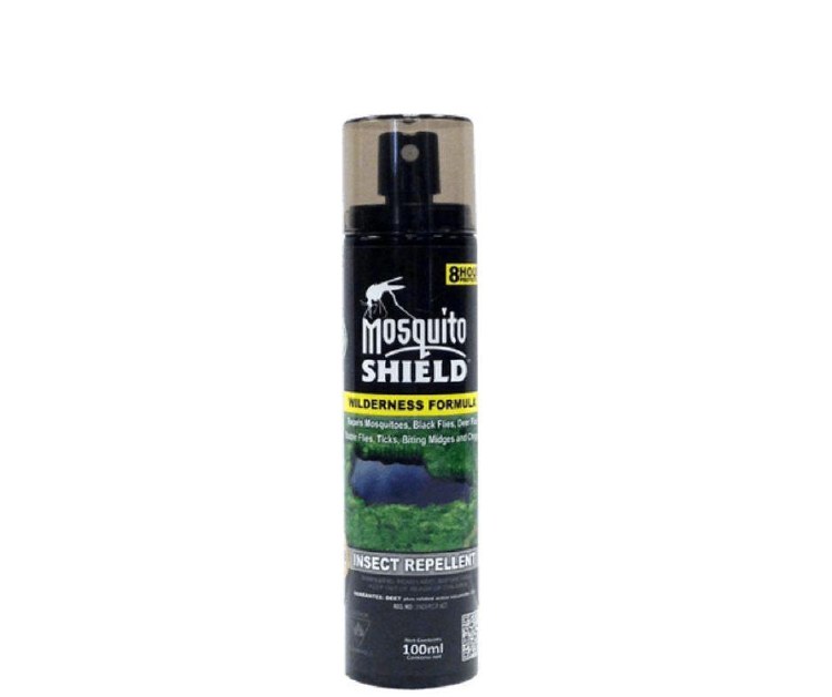 Mosquito Shield Travel Size Wilderness Formula - 100ml Pump (12) (00016)