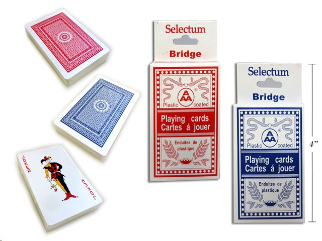 Playing Cards Bridge Size in Box (12) (11246)