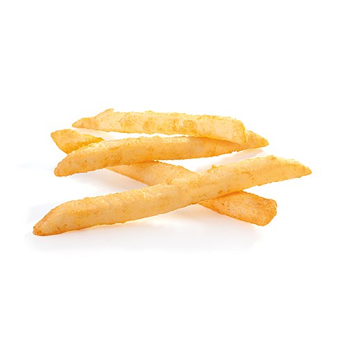 Cavendish Farms 3/8 Clear Coat Straight Cut French Fries - 6 x 4.5lb (05315)