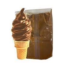 Belgian Chocolate Cone Dip Peanut Free *** Butterscotch Toffee *** - 1kg (6) Sold By Bag