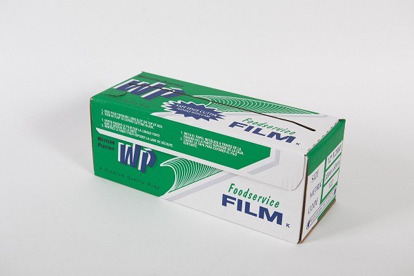 Film Plastic Wrap Food Cutter Box - 12" x 2000' - SOLD BY EACH - (1) (90857) (33122)