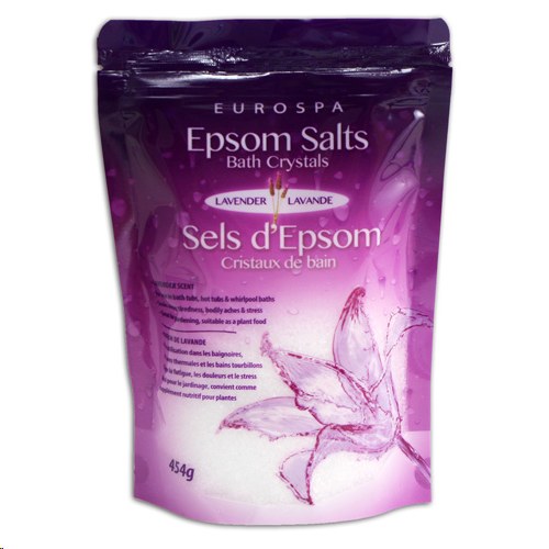 Epsom Salts 454g Lavender  - ( Sold By Each) - (90479)