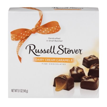 Russell Stover Dairy Caramels Bowline Box 145g (5) (00096))