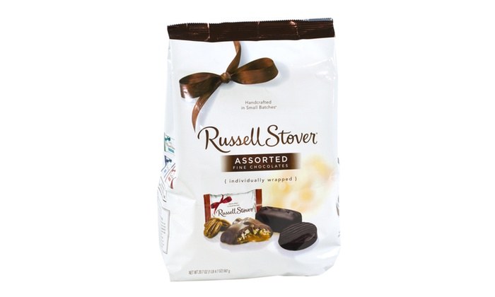 Russell Stover Assorted Gusset Bag 400g (6) (09058)