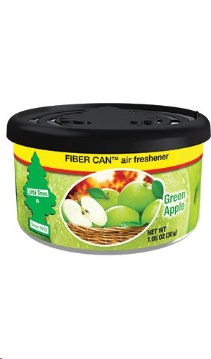 Little Tree Fiber Can Green Apple - (24)(17816)