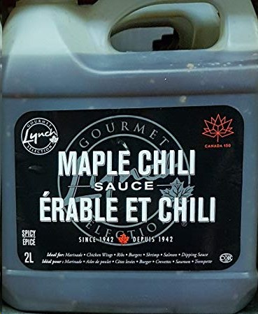 WT Lynch Maple Chili Sauce - 2L (2) (35753)