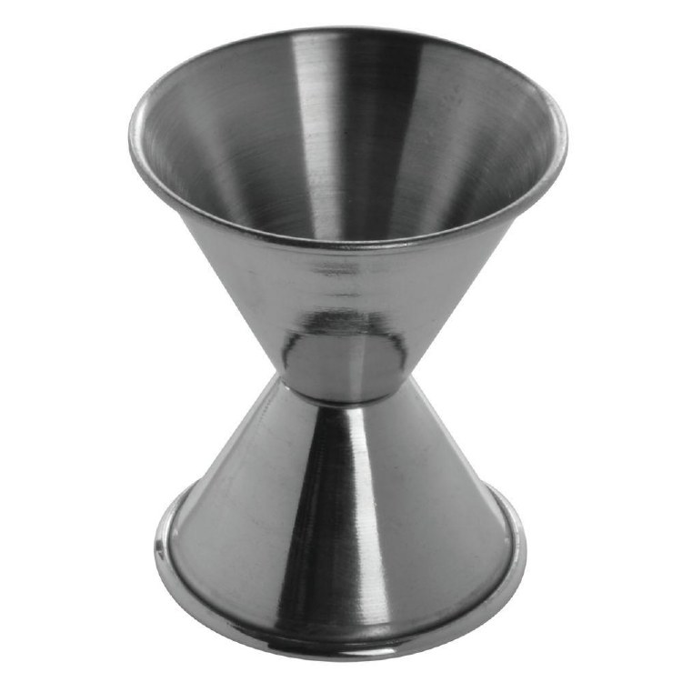 Stainless Steel Jigger (one end 1/2 oz other end 1 oz) (79116)