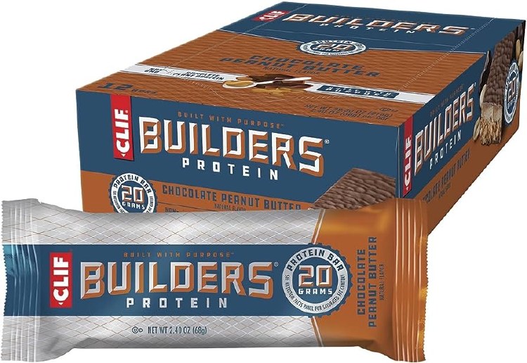 Clif Bar Builder's Protein Chocolate Peanut Butter 68g - 12/box (12) - (61641)