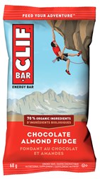 Clif Bar Chocolate Almond Fudge 68g -12/box (16) - (12422)