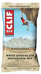 Clif Bar  White Chocolate  Macadamia 68g - 12/box (16) - (12149)