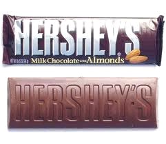 Hershey Almond Bar Regular - 36/BOX (8) (40030)