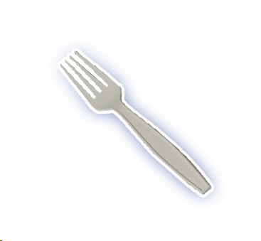 Eco Guardian Compostable 7" Fork - 50/PKG (20) (00023)