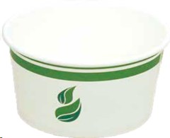 Eco Guardian Compostable 8oz PLA Lined Paper Bowl - 50/PKG (20) (00075)